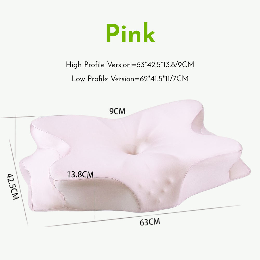 Ergo Cervical Neck Pillow For Back & Side Sleepers