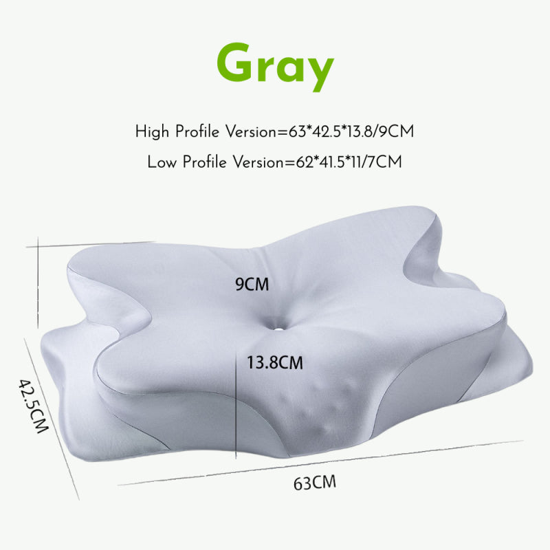 Ergo Cervical Neck Pillow For Back & Side Sleepers
