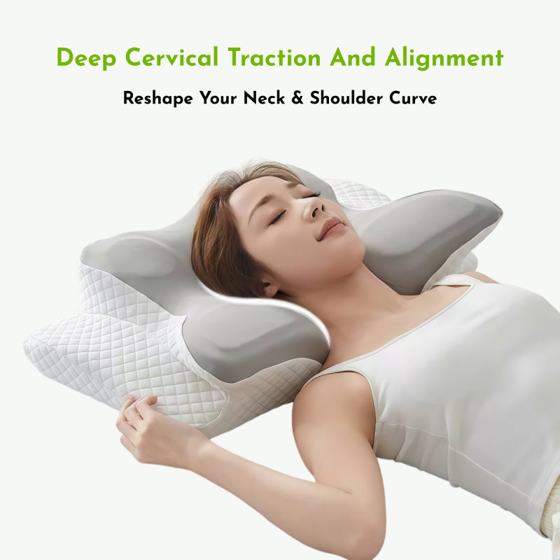 Ergo Cervical Memory Foam Pillow For Deep Sleep
