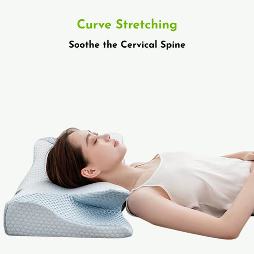 Ergo Neck Support Memory Foam Pillow For Pain Relief