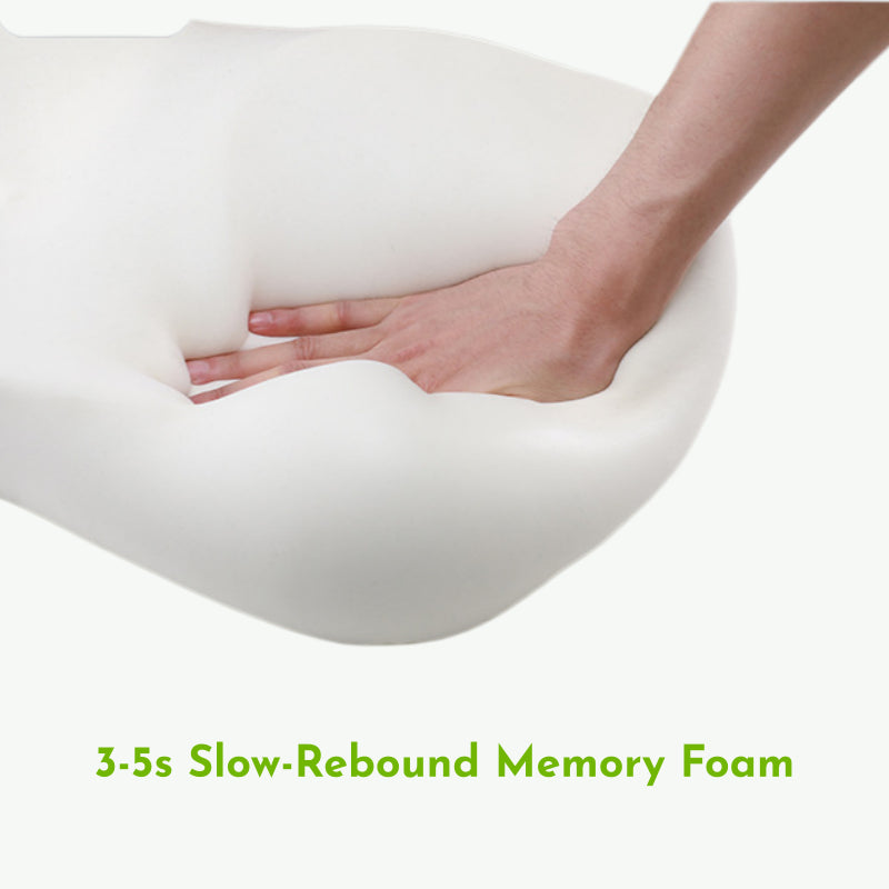 Ergo Contour Orthopedic Memory Foam Pillow For Neck & Shoulder Pain Relief