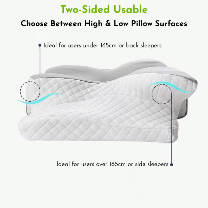 Ergo Cervical Memory Foam Pillow For Deep Sleep