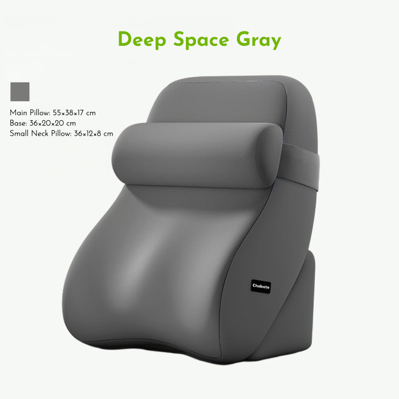 Ergo Split-Design Multi-Angle Lumbar Pillow For Sedentary Users