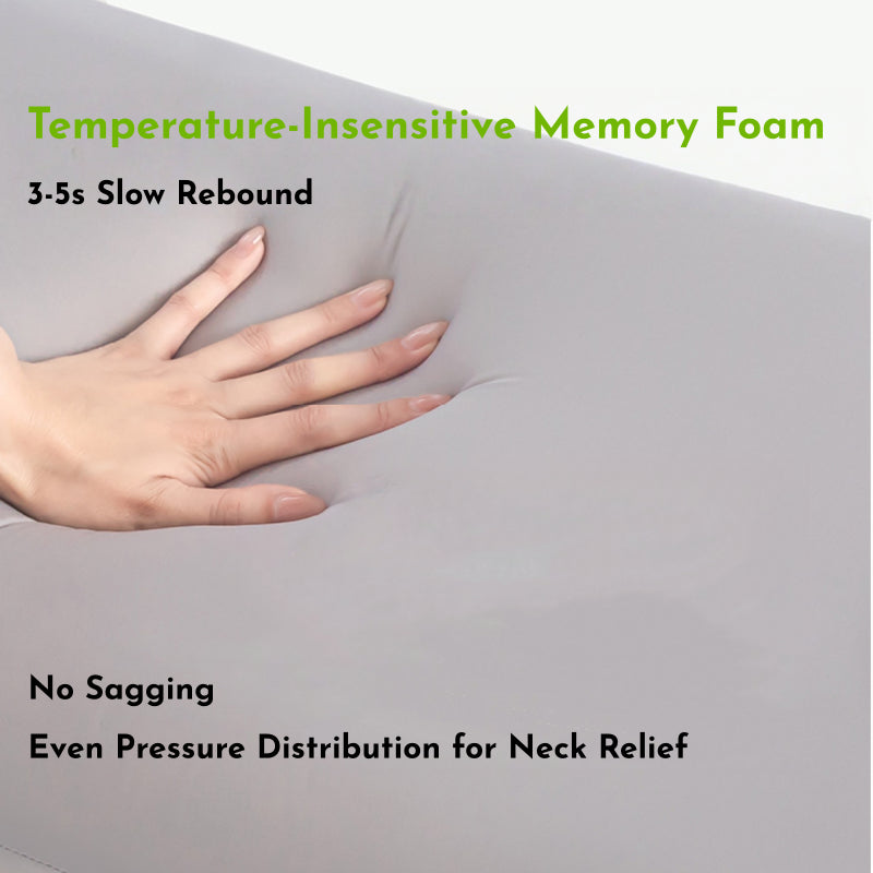 Temperature-Regulated Cervical Support Long Pillow For Family