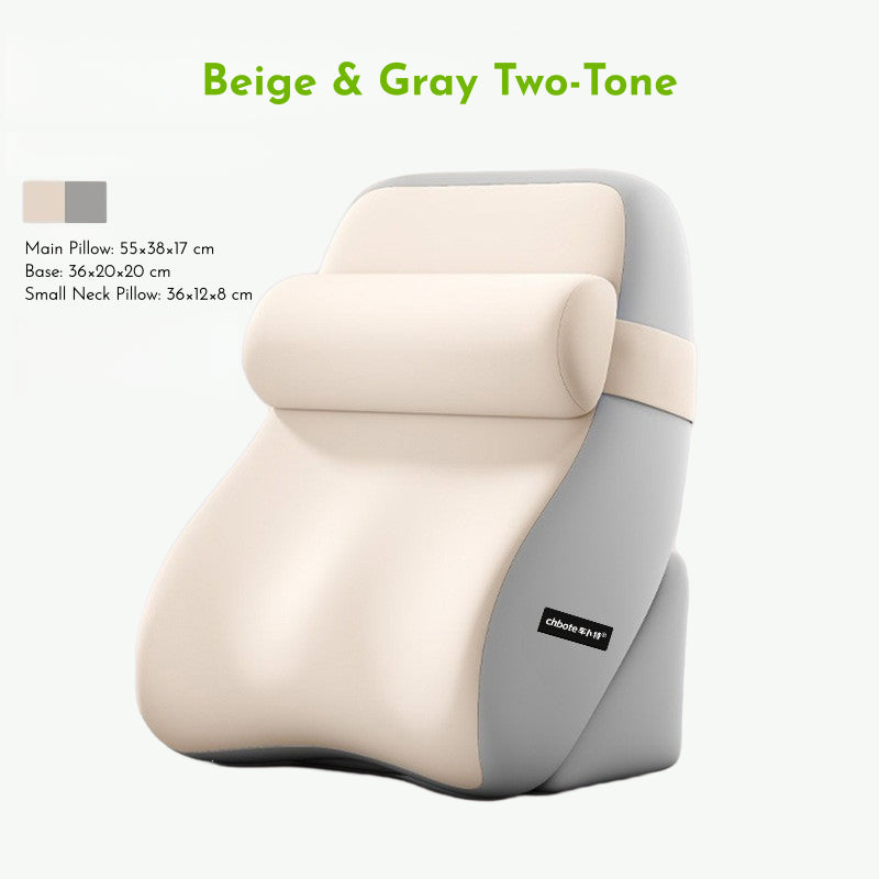 Ergo Split-Design Multi-Angle Lumbar Pillow For Sedentary Users