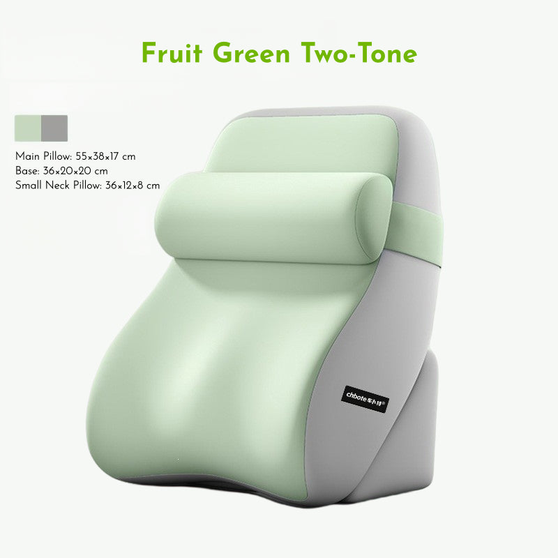 Ergo Split-Design Multi-Angle Lumbar Pillow For Sedentary Users