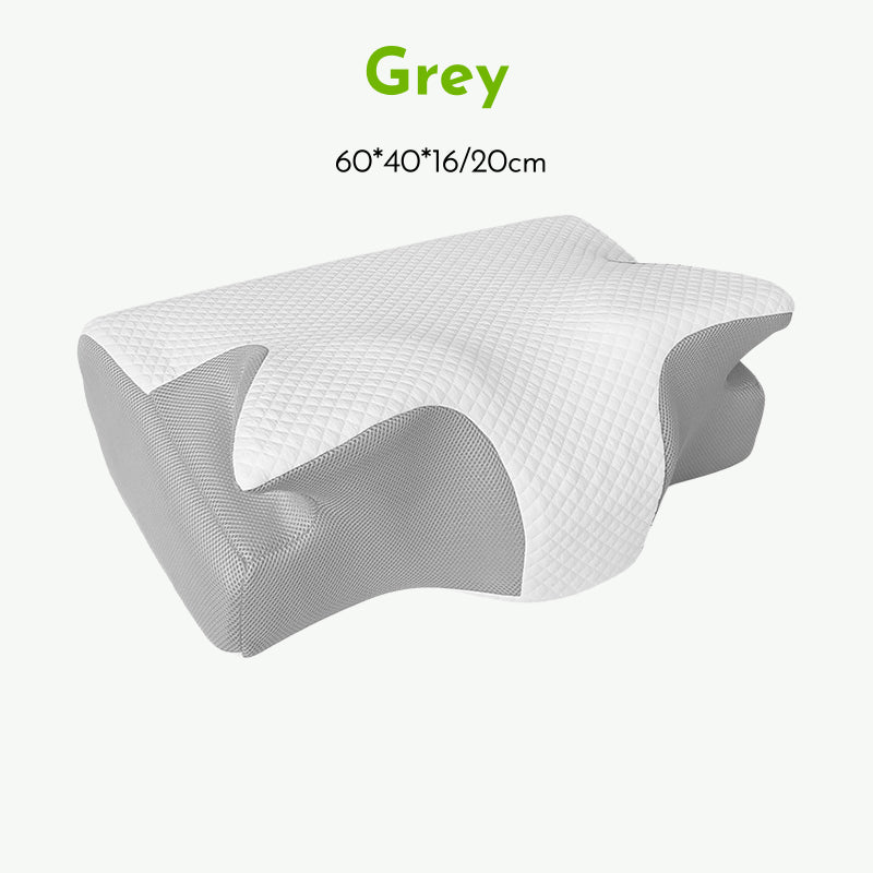 Height Adjustable Ergo Cervical Pillow For Plus-Size Users
