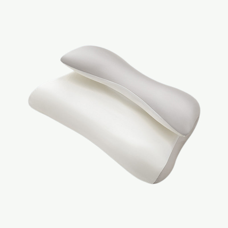 Double M-Shaped Ergo Cervical Memory Foam Pillow For Queen