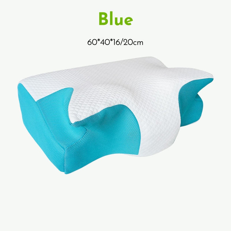 Height Adjustable Ergo Cervical Pillow For Plus-Size Users