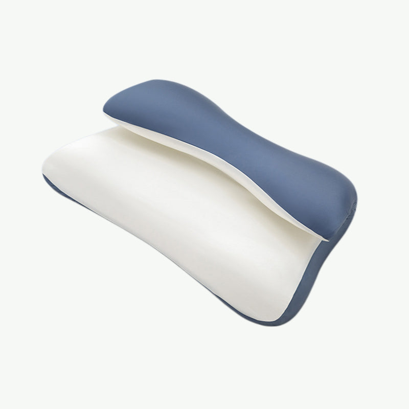 Double M-Shaped Ergo Cervical Memory Foam Pillow For Queen