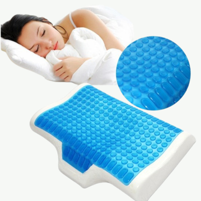 Cooling Gel Ergonomic Pillow For Neck Relief