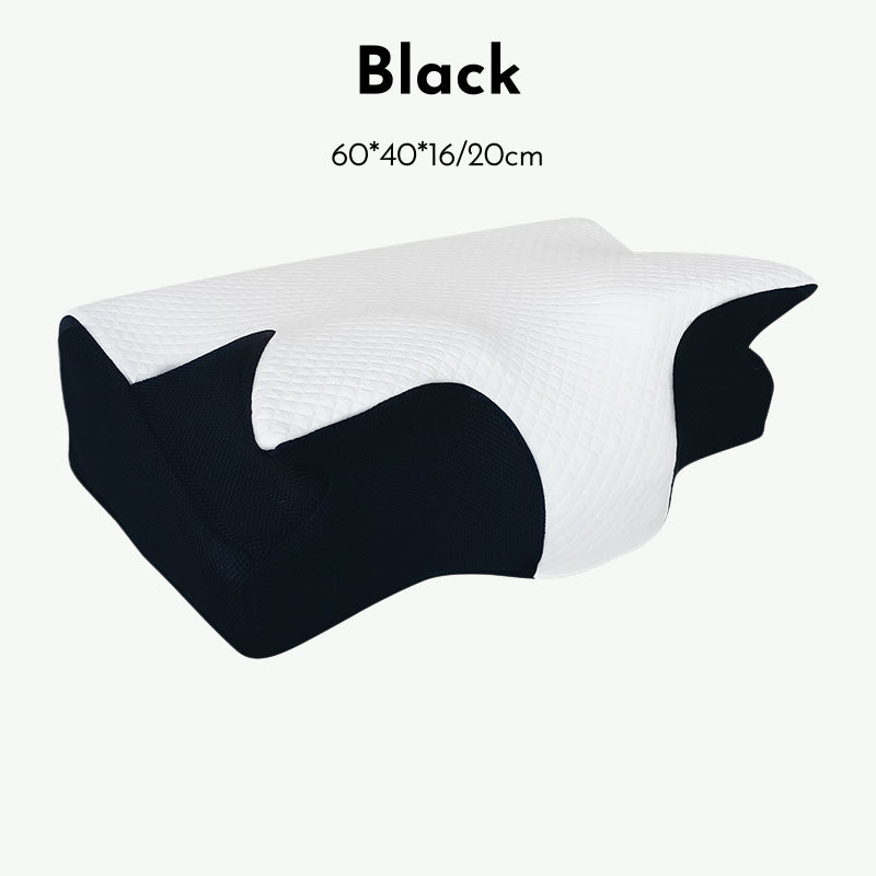 Height Adjustable Ergo Cervical Pillow For Plus-Size Users