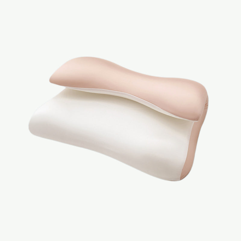 Double M-Shaped Ergo Cervical Memory Foam Pillow For Queen