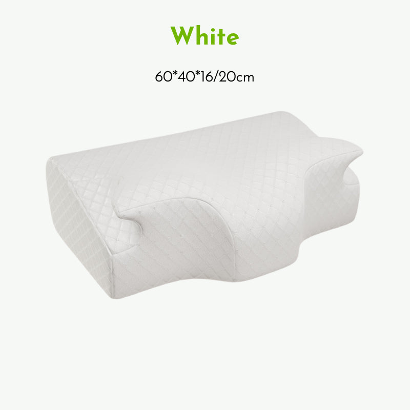 Height Adjustable Ergo Cervical Pillow For Plus-Size Users